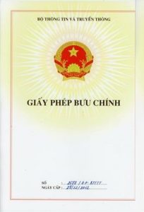 Giay phep buu chinh