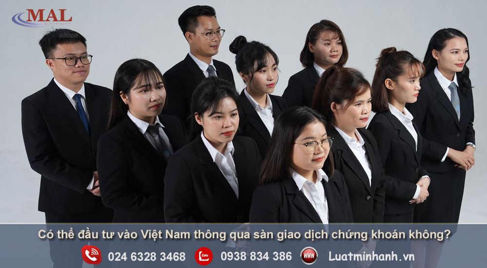 Có thể đầu tư vào Việt Nam thông qua sàn giao dịch chứng khoán không?